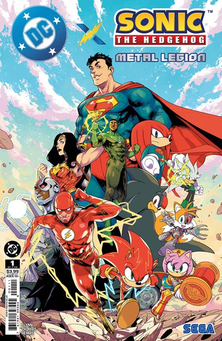 DC X SONIC THE HEDGEHOG THE METAL LEGION #1 (OF 5) CVR A PABLO M COLLAR -- [Expected In Stock Date : 05-06-26]