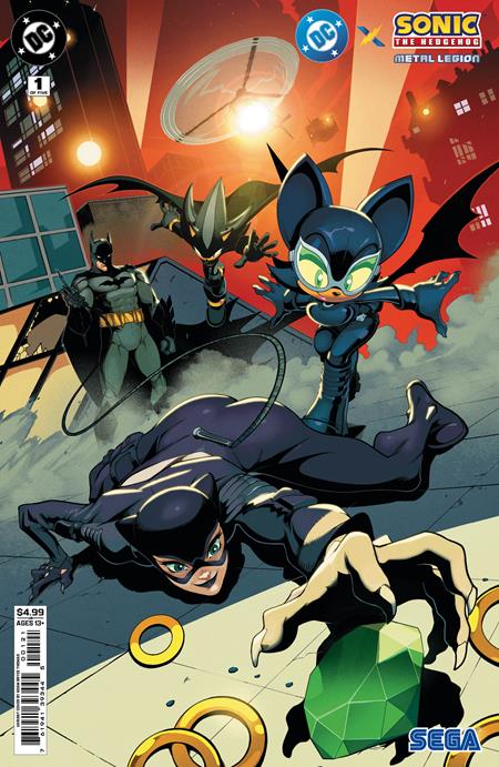 DC X SONIC THE HEDGEHOG THE METAL LEGION #1 (OF 5) CVR B ADAM BRYCE THOMAS CARD STOCK VAR -- [Expected In Stock Date : 05-06-26]
