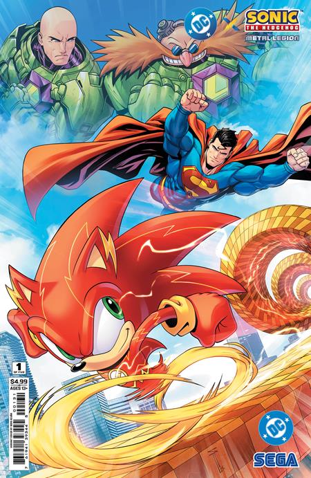 DC X SONIC THE HEDGEHOG THE METAL LEGION #1 (OF 5) CVR C SERG ACUNA CARD STOCK VAR -- [Expected In Stock Date : 05-06-26]