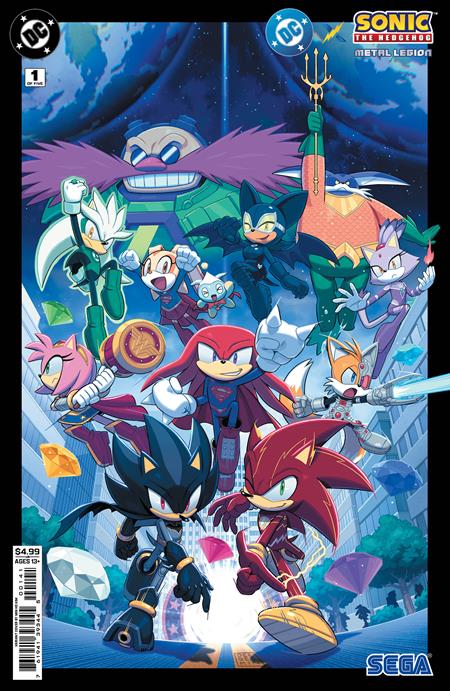 DC X SONIC THE HEDGEHOG THE METAL LEGION #1 (OF 5) CVR D MIN HO KIM CARD STOCK VAR -- [Expected In Stock Date : 05-06-26]