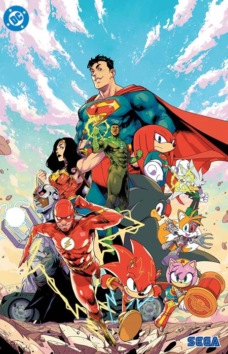 DC X SONIC THE HEDGEHOG THE METAL LEGION #1 (OF 5) CVR E PABLO M COLLAR FOIL VAR -- [Expected In Stock Date : 05-06-26]