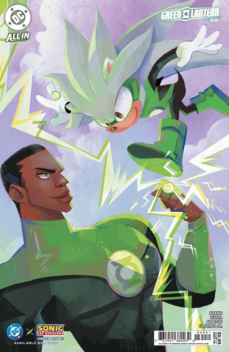 GREEN LANTERN #35 CVR E CRYSTAL KUNG DC X SONIC CARD STOCK VAR -- [Expected In Stock Date : 05-27-26]