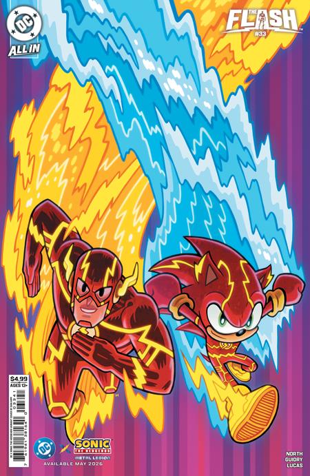 FLASH #33 CVR D DAN HIPP DC X SONIC CARD STOCK VAR -- [05-27-26]