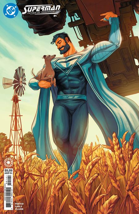 SUPERMAN FATHER OF TOMORROW #1 (OF 6) CVR D NIMIT MALAVIA CARD STOCK VAR -- [Expected In Stock Date : 05-27-26]