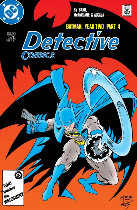 DETECTIVE COMICS #578 FACSIMILE EDITION CVR C TODD MCFARLANE FOIL VAR (YEAR TWO PART 4 OF 4) -- [Expected In Stock Date : 05-06-26]