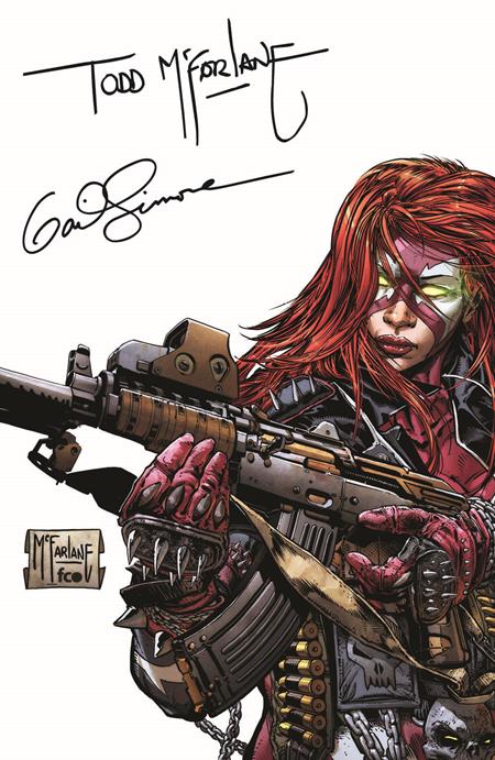 SHE-SPAWN #1 (OF 5) CVR K INC 1:500 TODD MCFARLANE & GAIL SIMONE SIGNED VAR -- [05-20-26]