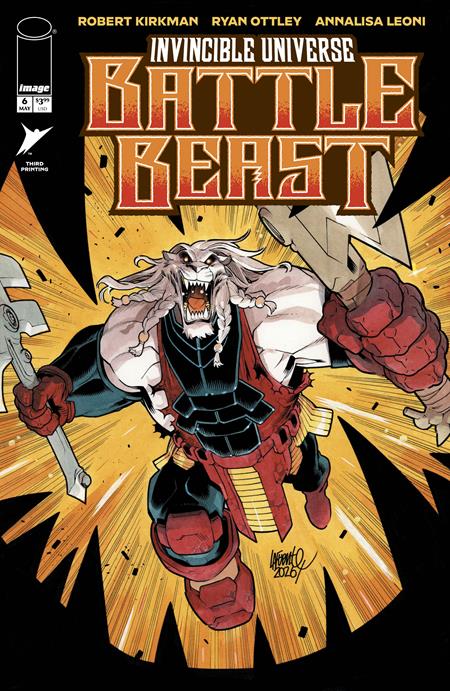 INVINCIBLE UNIVERSE BATTLE BEAST #6 3RD PTG -- [05-20-26]
