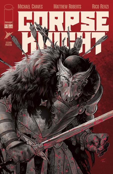 CORPSE KNIGHT #1 (OF 6) 2ND PTG CVR B MATTHEW ROBERTS & RICO RENZI VAR -- [05-27-26]