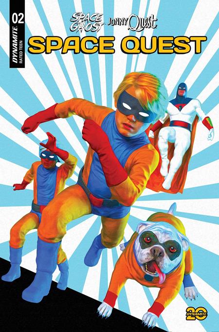 SPACE GHOST JONNY QUEST SPACE QUEST #2 CVR T MARK SPEARS BLUE BKGR FOC BONUS VAR -- [Expected In Stock Date : 07-09-25 ]