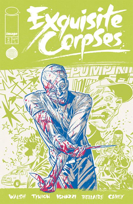 EXQUISITE CORPSES #2 CVR C MICHAEL WALSH POLYBAGGED VAR (MR)  -- [Expected In Stock Date : 06-18-25 ]