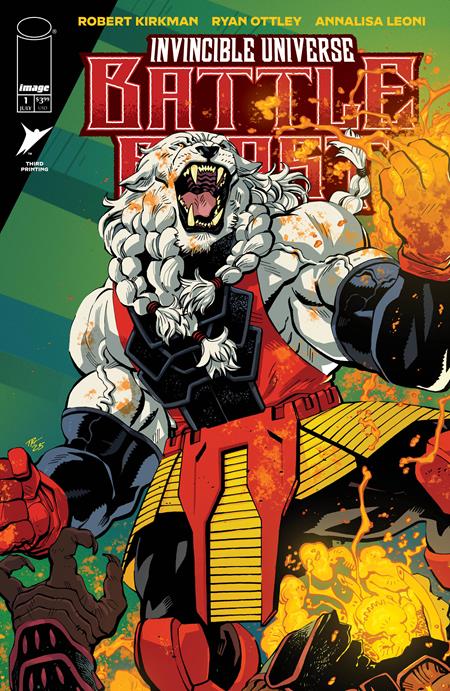 INVINCIBLE UNIVERSE BATTLE BEAST #1 3RD PTG -- [Expected In Stock Date : 07-09-25 ]
