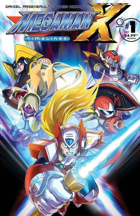 MEGA MAN X TIMELINES #1 (ONE SHOT) CVR E INC 1:5 JEFFREY CHAMBA CRUZ VAR  -- [Expected In Stock Date : 06-18-25 ]