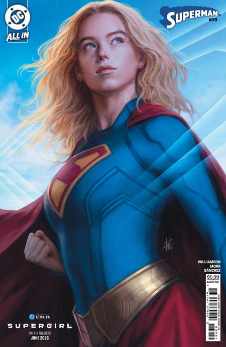 SUPERMAN #39 CVR E STANLEY ARTGERM LAU SUPERGIRL MOVIE CARD STOCK VAR -- [06-24-26]