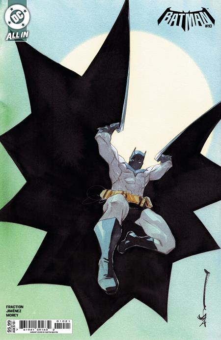 BATMAN #10 CVR B DUSTIN NGUYEN CARD STOCK VAR -- [Expected In Stock Date : 06-03-26]