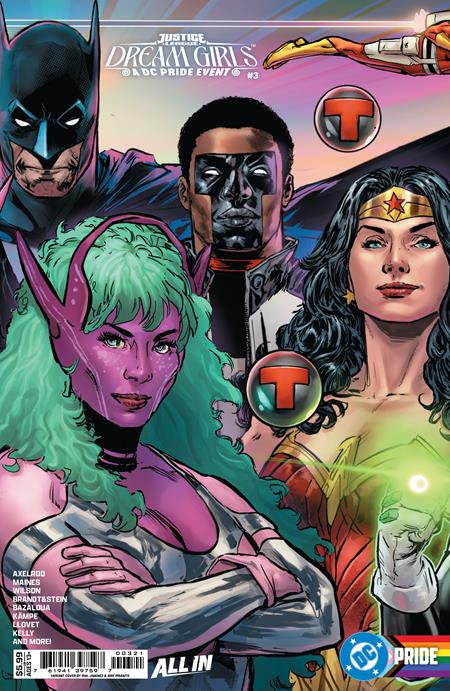 JUSTICE LEAGUE DREAM GIRLS A DC PRIDE EVENT #3 (OF 4) CVR B PHIL JIMENEZ CONNECTING CARD STOCK VAR -- [Expected In Stock Date : 06-17-26]