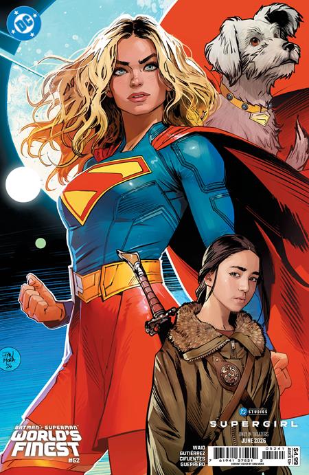 BATMAN SUPERMAN WORLDS FINEST #52 CVR D DAN MORA SUPERGIRL MOVIE CARD STOCK VAR -- [Expected In Stock Date : 06-17-26]