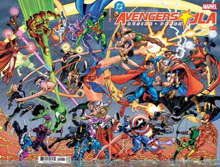 AVENGERS JLA #2 (OF 4) FACSIMILE EDITION CVR D GEORGE PEREZ FOIL VAR -- [Expected In Stock Date : 07-01-26]