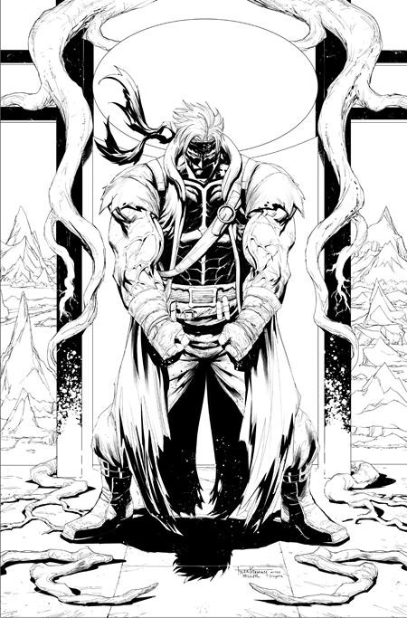 FINAL BOSS #7 CVR E INC 1:50 TYLER KIRKHAM VAR B&W ABSOLUTE BATMAN HOMAGE -- [06-24-26]