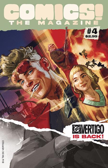 COMICS THE MAGAZINE #4 CVR B RICO RENZI VERTIGO VAR -- [Expected In Stock Date : 06-03-26]