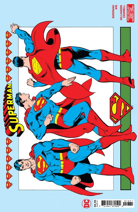 SUPERMAN #16 CVR E JOSE LUIS GARCIA-LOPEZ ARTIST SPOTLIGHT WRAPAROUND CARD STOCK VAR (ABSOLUTE POWER) EXP IN STOCK 07-17-24