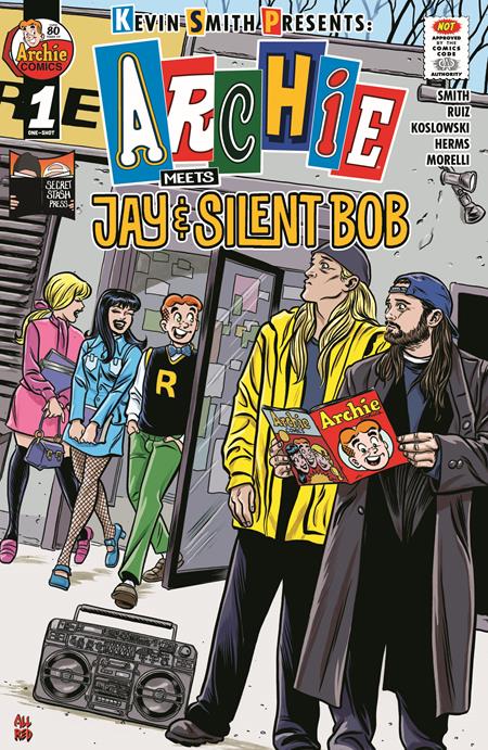 ARCHIE MEETS JAY AND SILENT BOB #1 (ONE SHOT) CVR H INC 1:25 MICHAEL ALLRED VAR  -- [Expected In Stock Date : 07-09-25 ]