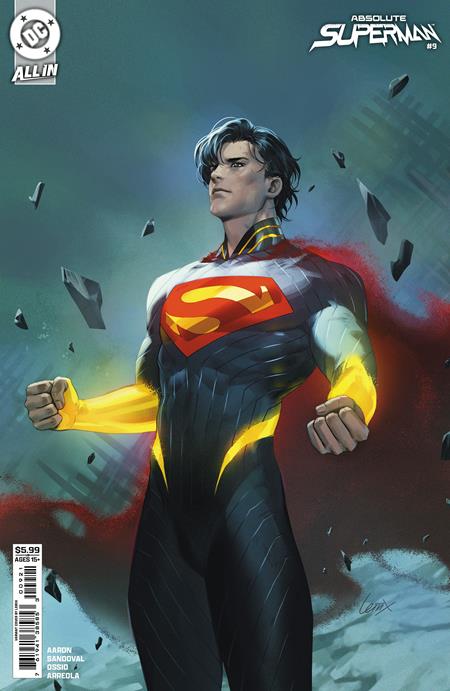 ABSOLUTE SUPERMAN #9 CVR B LESLEY LEIRIX LI CARD STOCK VAR  -- [Expected In Stock Date : 07-09-25 ]
