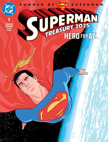 SUPERMAN TREASURY 2025 HERO FOR ALL #1 (ONE SHOT) CVR A BRUNO REDONDO  -- [Expected In Stock Date : 07-09-25 ]