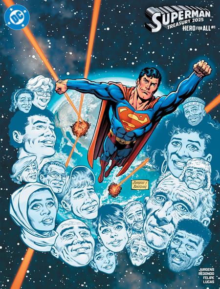 SUPERMAN TREASURY 2025 HERO FOR ALL #1 (ONE SHOT) CVR B DAN JURGENS VAR  -- [Expected In Stock Date : 07-09-25 ]