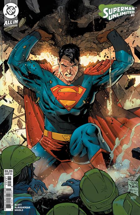 SUPERMAN UNLIMITED #3 CVR C TONY S DANIEL CARD STOCK VAR  -- [Expected In Stock Date : 07-16-25 ]