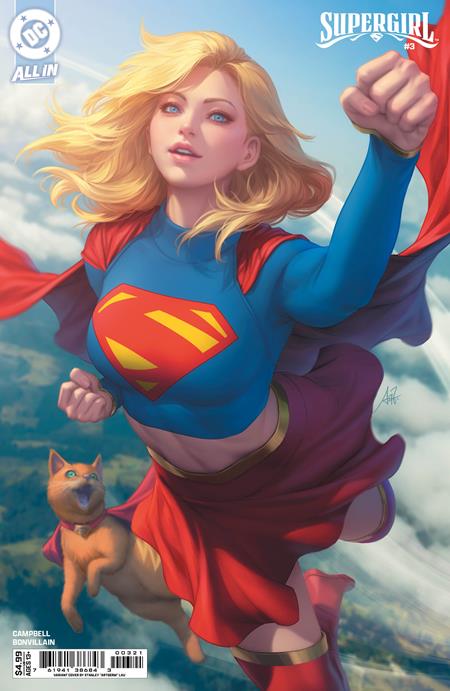 SUPERGIRL #3 CVR B STANLEY ARTGERM LAU CARD STOCK VAR  -- [Expected In Stock Date : 07-09-25 ]