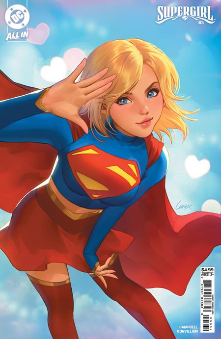 SUPERGIRL #3 CVR C LESLEY LEIRIX LI CARD STOCK VAR  -- [Expected In Stock Date : 07-09-25 ]