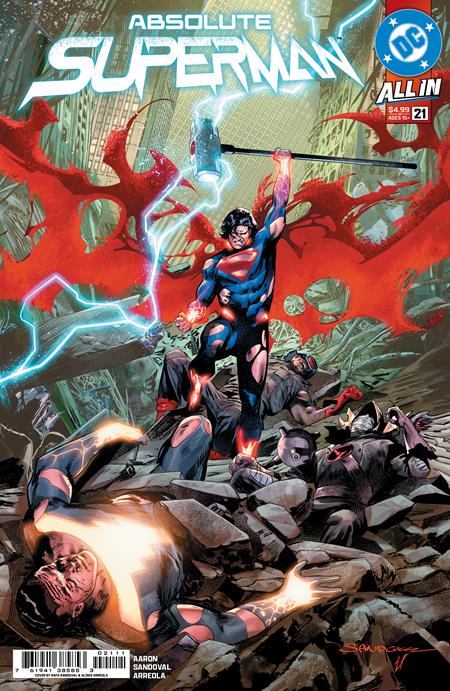 ABSOLUTE SUPERMAN #21 CVR A RAFA SANDOVAL -- [Expected In Stock Date : 07-01-26]