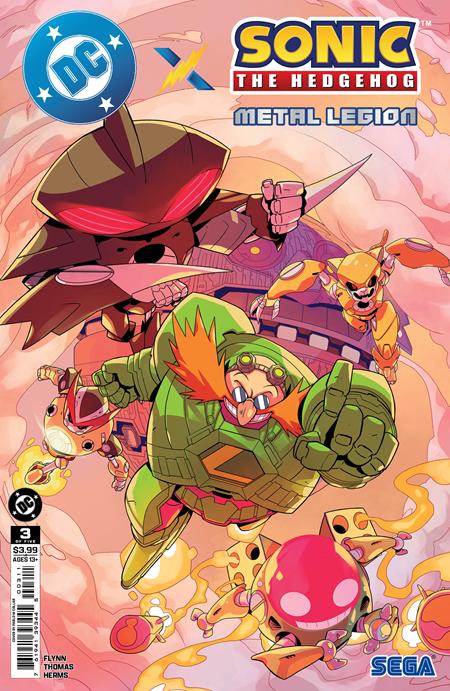 DC X SONIC THE HEDGEHOG THE METAL LEGION #3 (OF 5) CVR A PABLO M COLLAR -- [07-01-26]