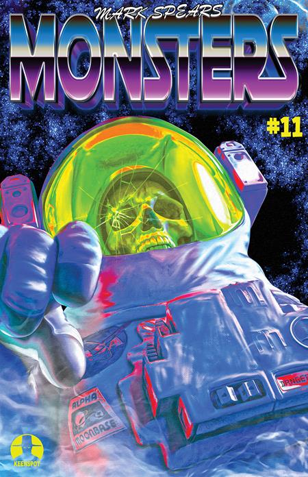 MARK SPEARS MONSTERS #11 CVR F MARK SPEARS INC 1:66 GLOW-IN-THE-DARK SPACEMAN VAR -- [07-01-26]