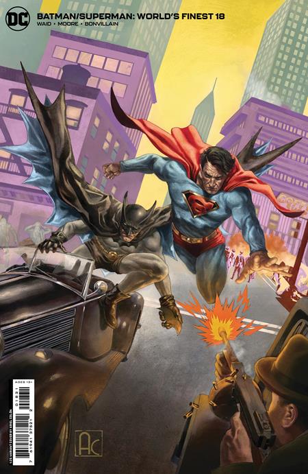 BATMAN SUPERMAN WORLDS FINEST #18 CVR D INC 1:25 ARIEL COLON CARD STOCK VAR - 08/15/23