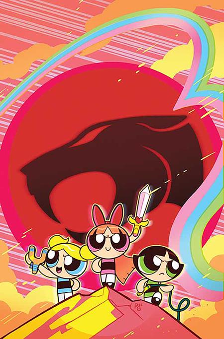 THUNDERCATS POWERPUFF GIRLS #1 CVR L INC 1:20 PAULINA GANUCHEAU VIRGIN VAR -- [Expected In Stock Date : 07-23-25 ]