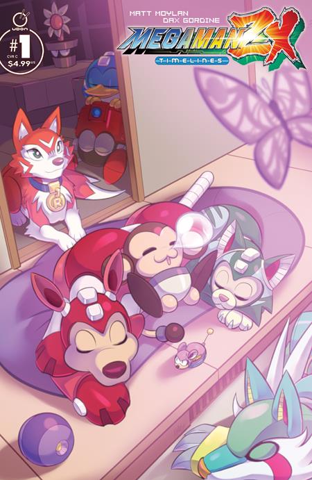 MEGA MAN ZX TIMELINES #1 (ONE SHOT) CVR C INC 1:5 ANDREW DICKMAN VAR -- [Expected In Stock Date : 09-10-25 ]