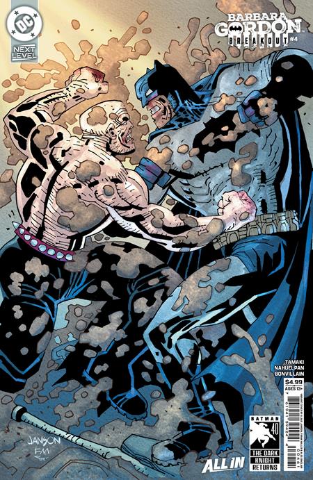 BARBARA GORDON BREAKOUT #4 CVR F KLAUS JANSON & FRANK MILLER DARK KNIGHT RETURNS 40TH ANNIVERSARY CARD STOCK VAR -- [08-12-26 ]