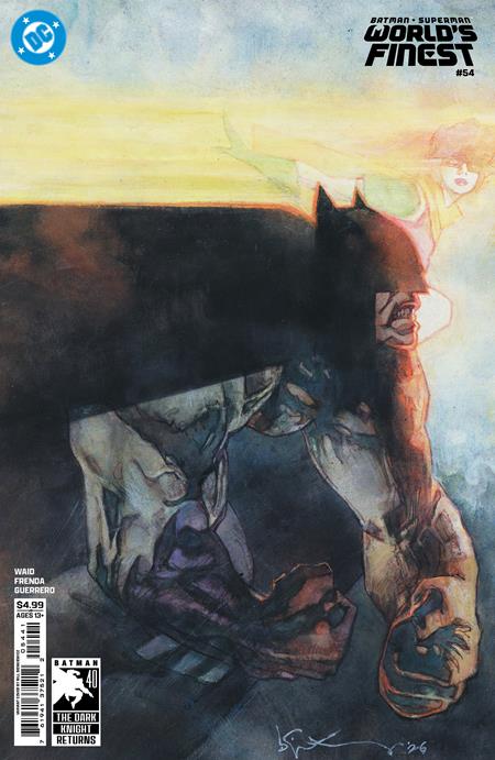 BATMAN SUPERMAN WORLDS FINEST #54 CVR D BILL SIENKIEWICZ DARK KNIGHT RETURNS 40TH ANNIVERSARY CARD STOCK VAR -- [Expected In Stock Date : 08-19-26 ]