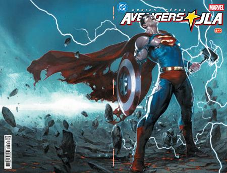 AVENGERS JLA #4 FACSIMILE EDITION CVR E GABRIELE DELL OTTO WRAPAROUND VAR -- [Expected In Stock Date : 08-26-26 ]