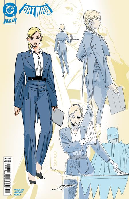 BATMAN #12 CVR G JORGE JIMENEZ VERITY PENNYWORTH DESIGN CARD STOCK VAR -- [08-05-26 ]
