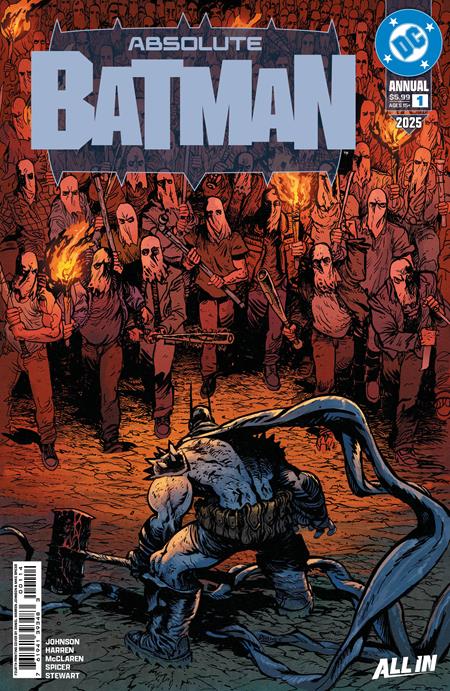 ABSOLUTE BATMAN 2025 ANNUAL #1 (ONE SHOT) Fourth Printing Cvr A Daniel Warren Johnson -- [09-02-26]