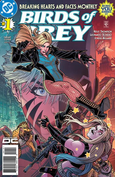 birds of prey #2 cvr d inc 1:25 chris bachalo card stock var