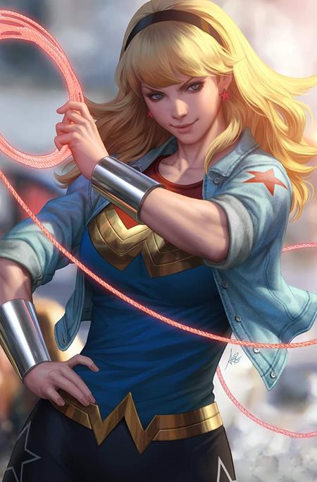 WONDER WOMAN #13 CVR C STANLEY ARTGERM LAU CARD STOCK VAR (ABSOLUTE POWER) -- [Expected In Stock Date : 09-18-24 ]