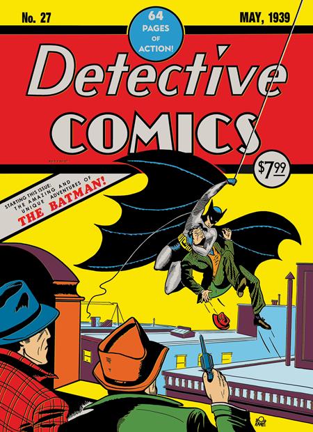 BATMAN DAY 2024 - DETECTIVE COMICS #27 FACSIMILE EDITION CVR C BOB KANE FOIL VAR STOCK DATE: 09-18-24