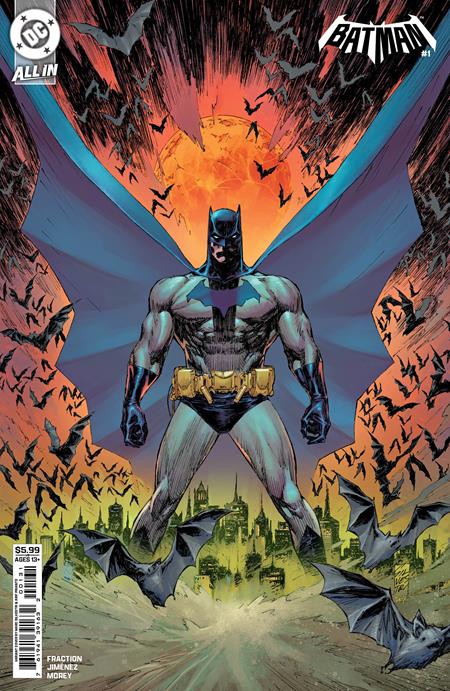 BATMAN #1 CVR C MARC SILVESTRI CARD STOCK VAR  -- [Expected In Stock Date : 09-03-25 ]