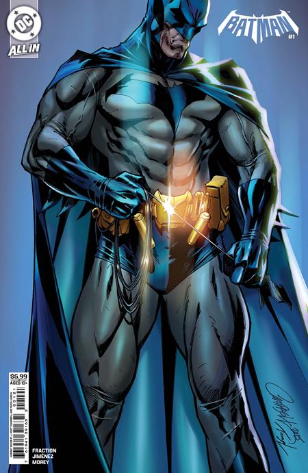 BATMAN #1 CVR D J SCOTT CAMPBELL CARD STOCK VAR  -- [Expected In Stock Date : 09-03-25 ]