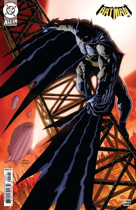 BATMAN #1 CVR L INC 1:25 ANDY KUBERT CARD STOCK VAR  -- [Expected In Stock Date : 09-03-25 ]