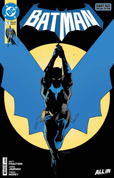 BATMAN #1 GIANT SIZED SPECIAL EDITION CVR B JORGE JIMENEZ FOIL VAR  -- [Expected In Stock Date : 09-03-25 ]