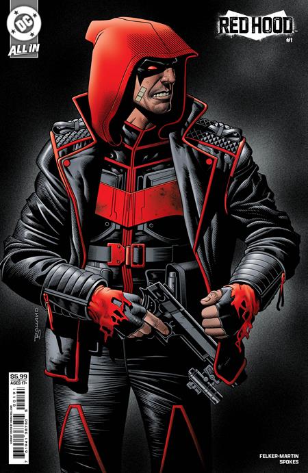 RED HOOD #1 CVR D BRIAN BOLLAND CARD STOCK VAR (MR)  -- [Expected In Stock Date : 09-10-25 ]